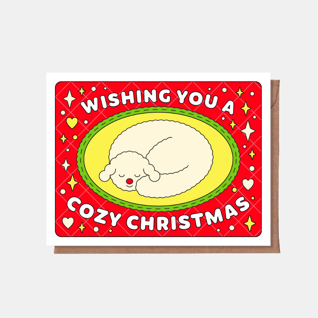 Wishing You A Cozy Christmas Card