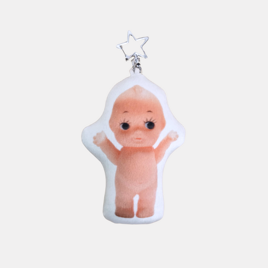 Plush Kewpie Keychain