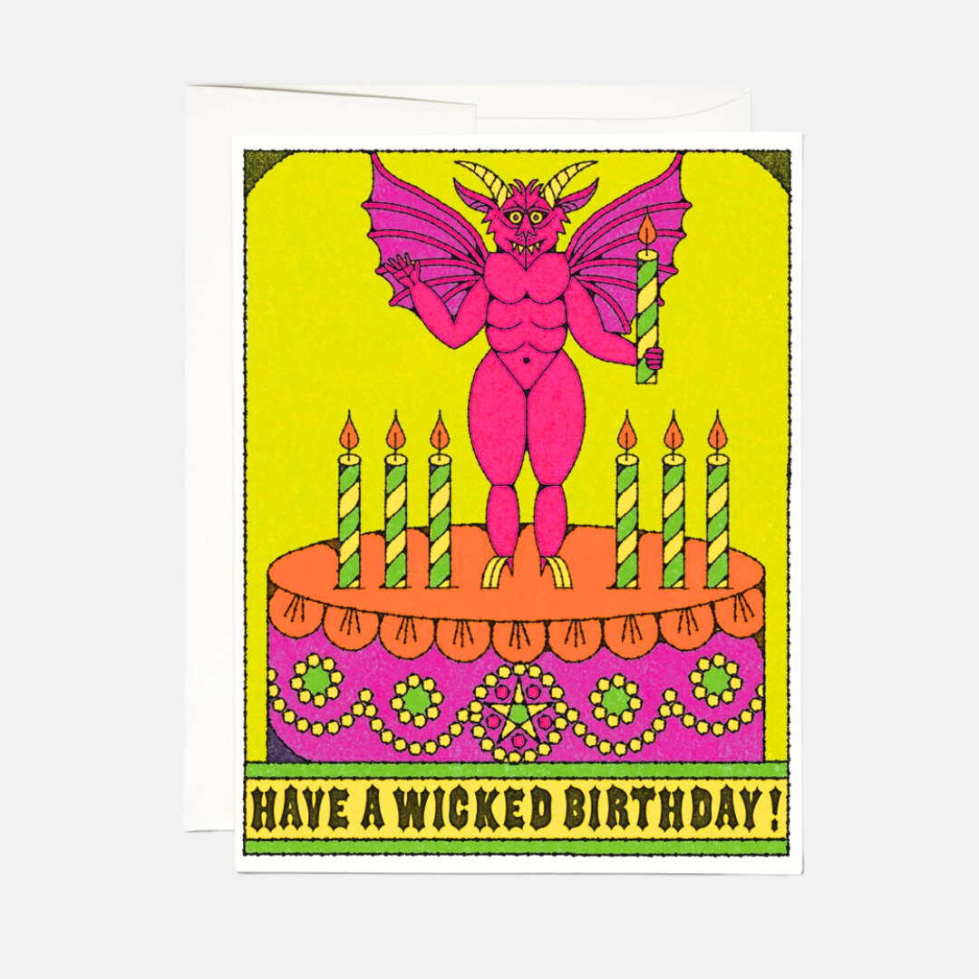 Wicked Birthday Card