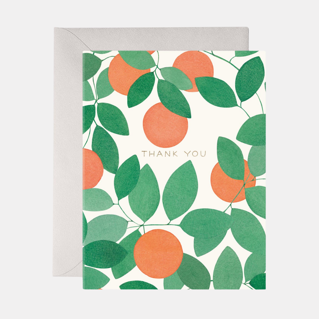 Orange Grove Thank You Card
