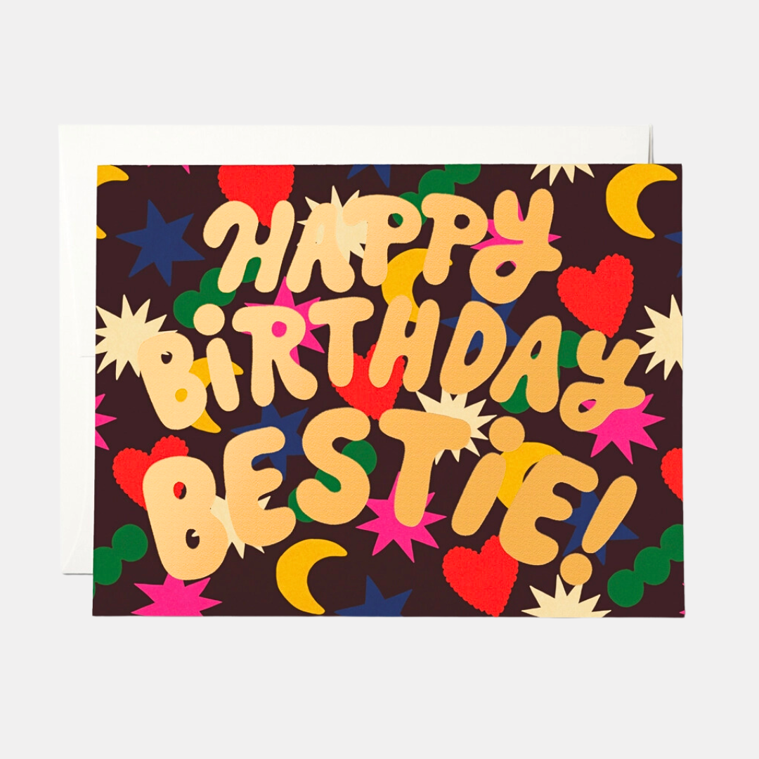 Rainbow Charms Birthday Card