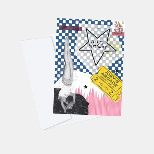 Happy Birthday Collage Card