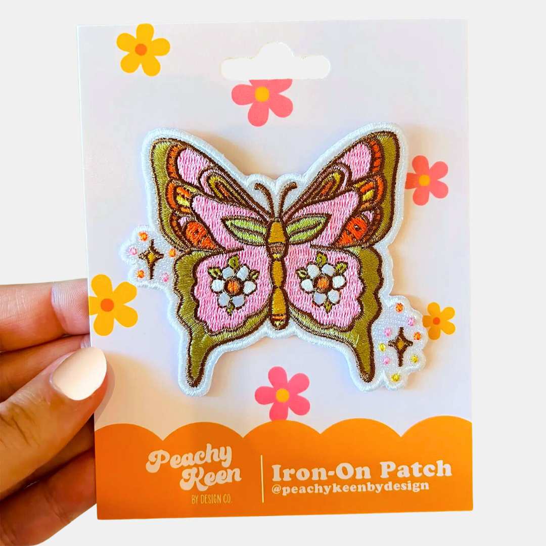 Retro Butterfly Patch