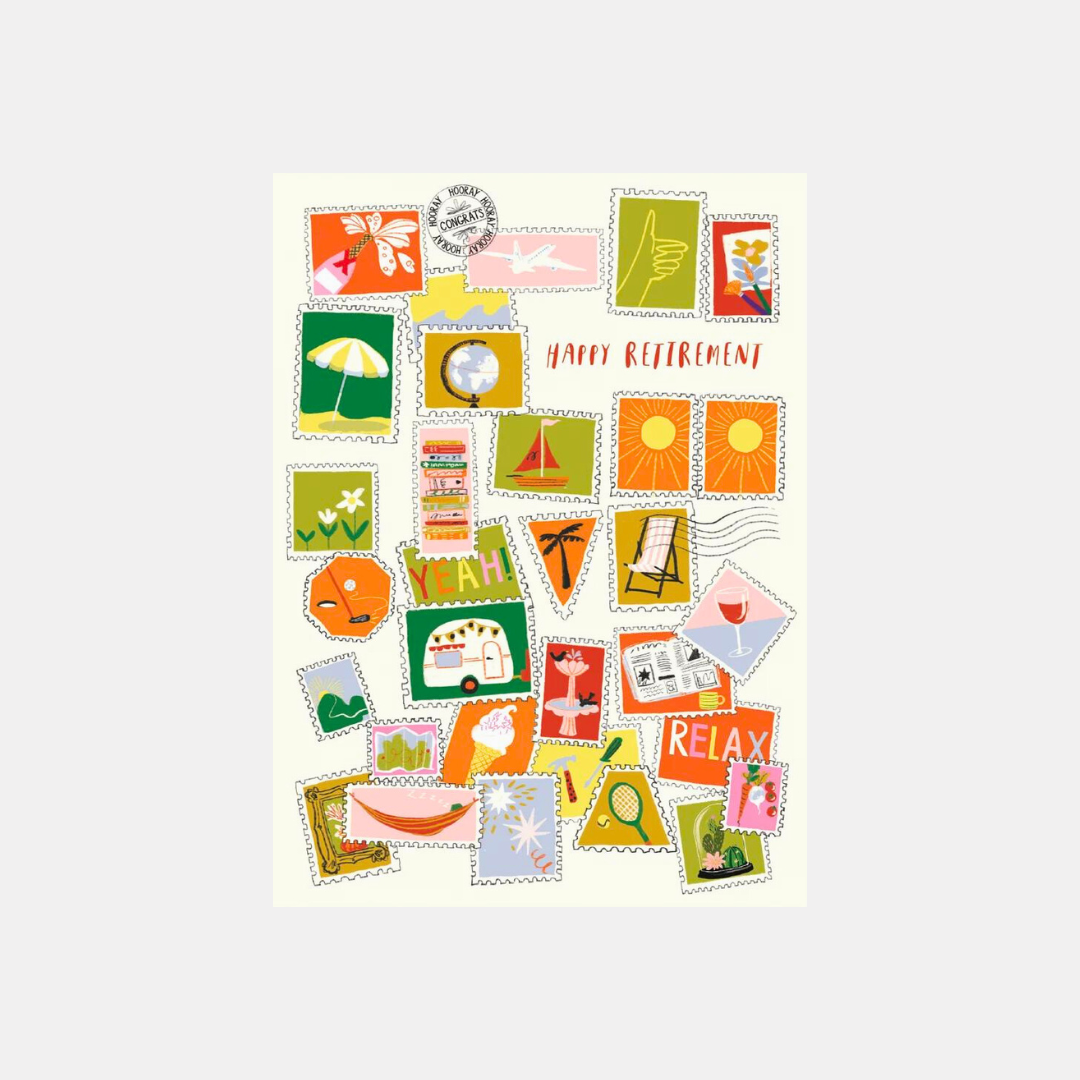 Retirement Stamps Card