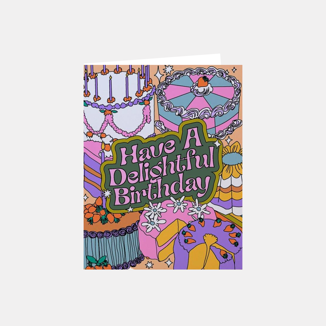 Delightful Birthday Card