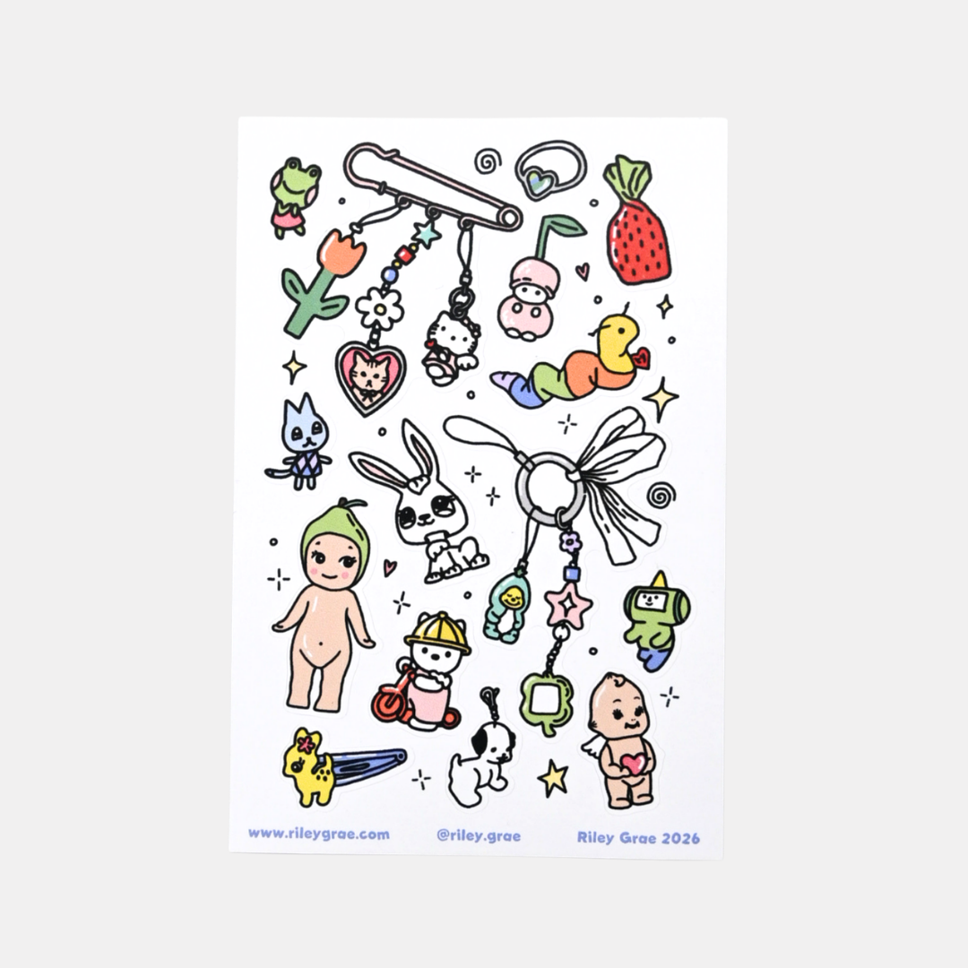 I Dream Of Trinkets Sticker Sheet