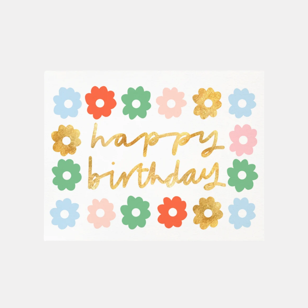 Birthday Blooms Card