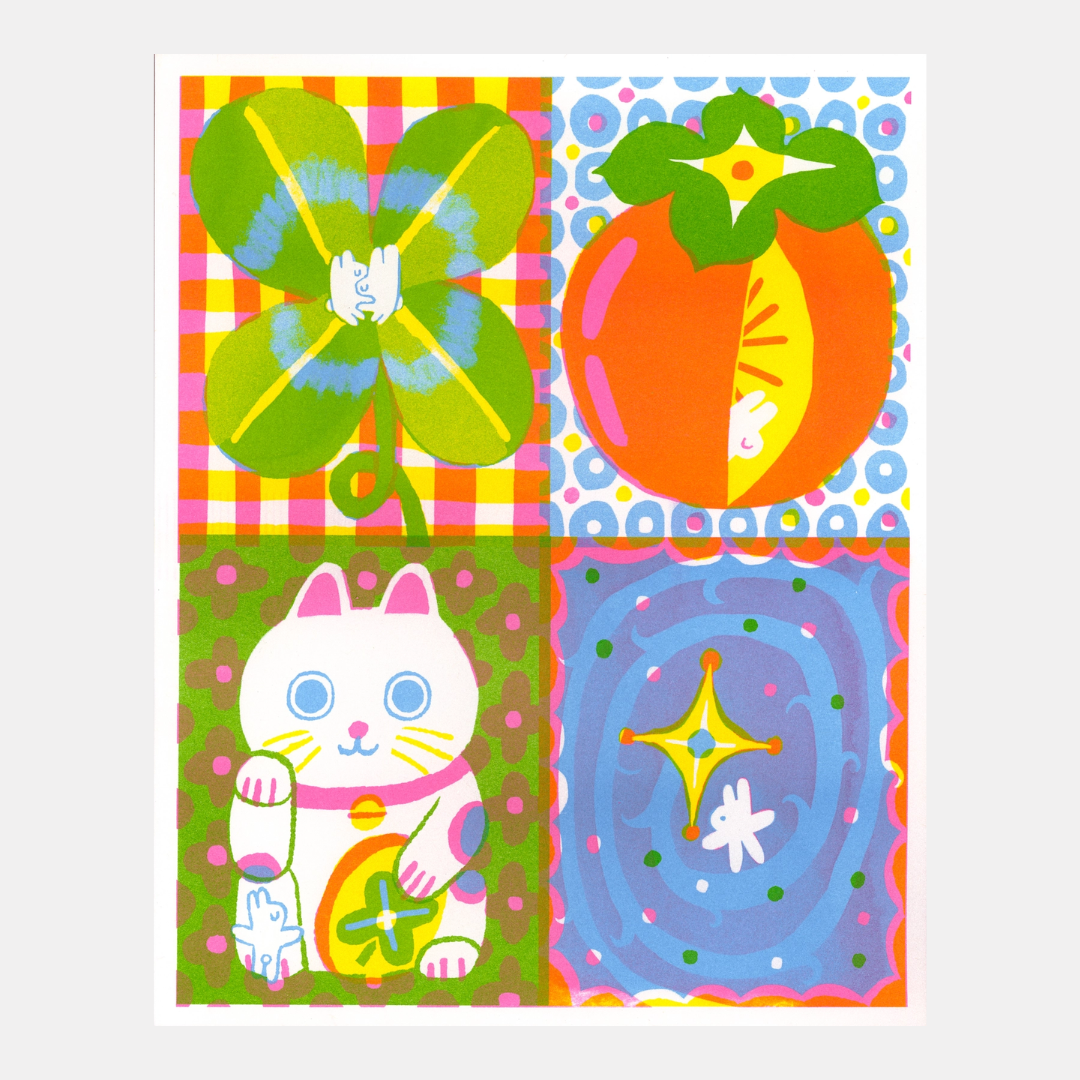 A Lucky Life Print
