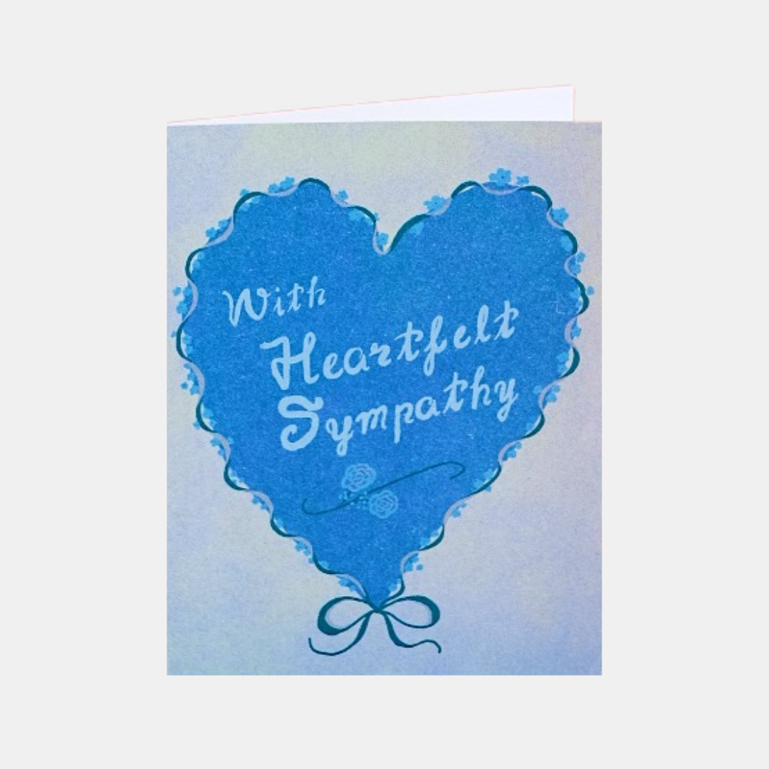With Heartfelt Sympathy Card