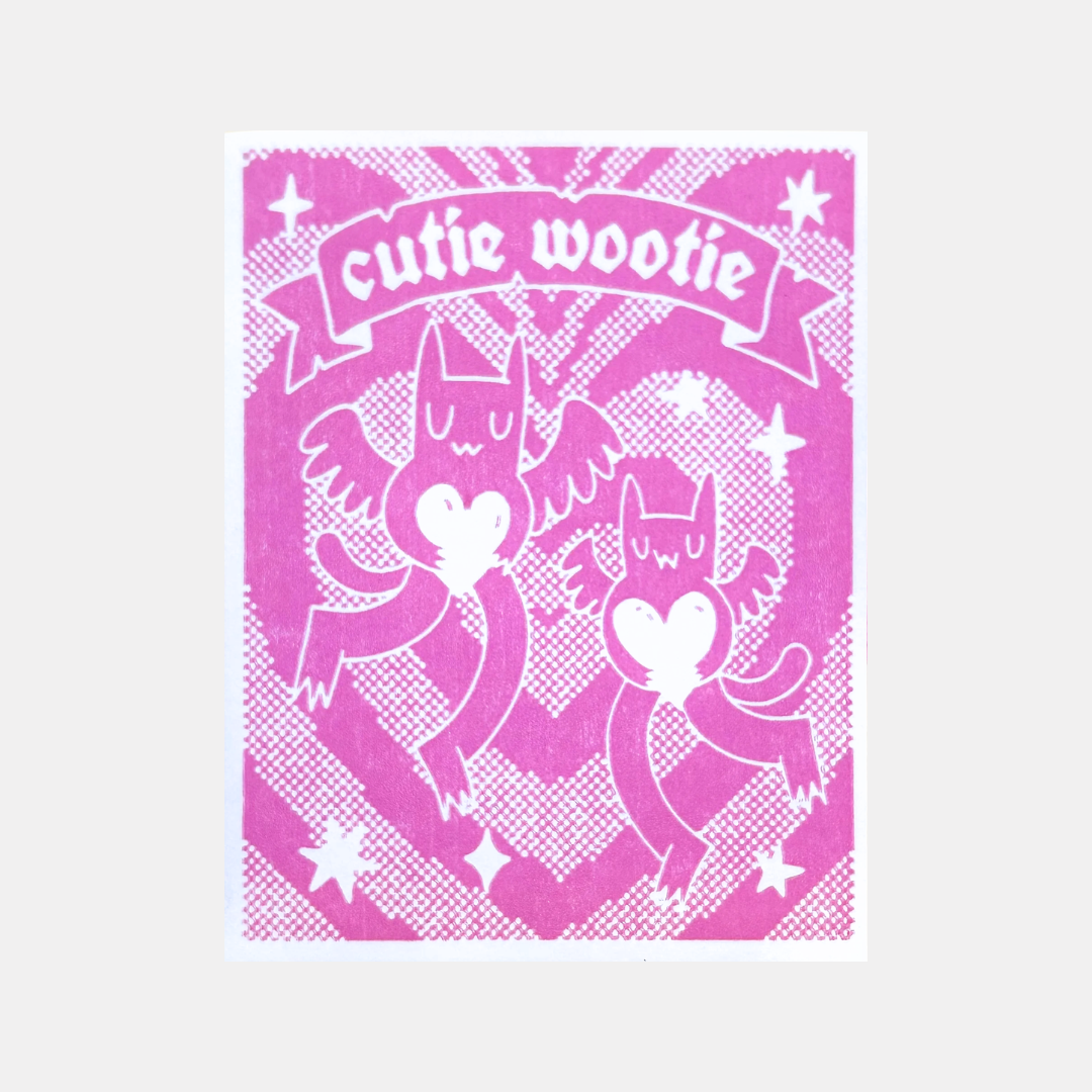 Cutie Wootie Card