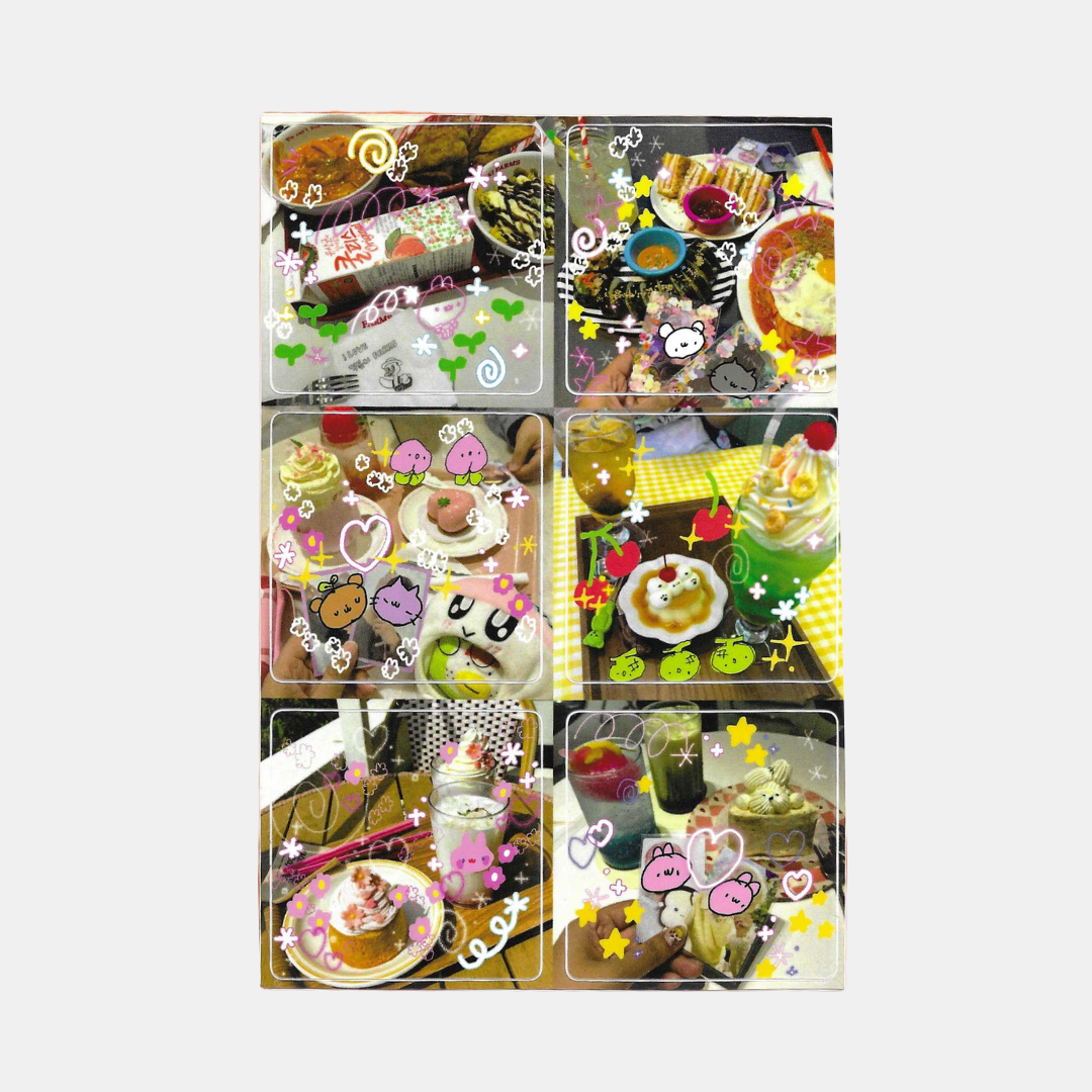 Korean Food Sticker Sheet