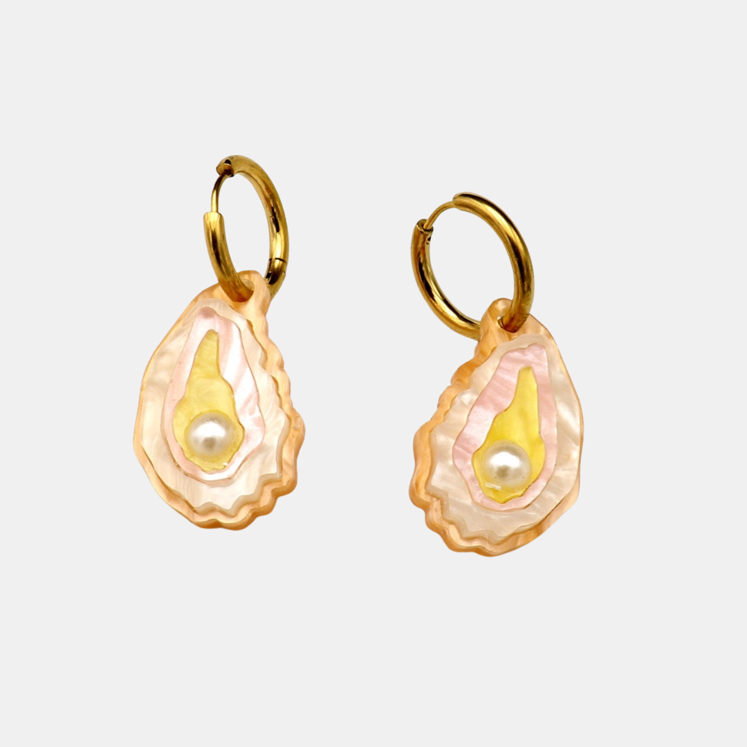 Mini Oyster Earrings