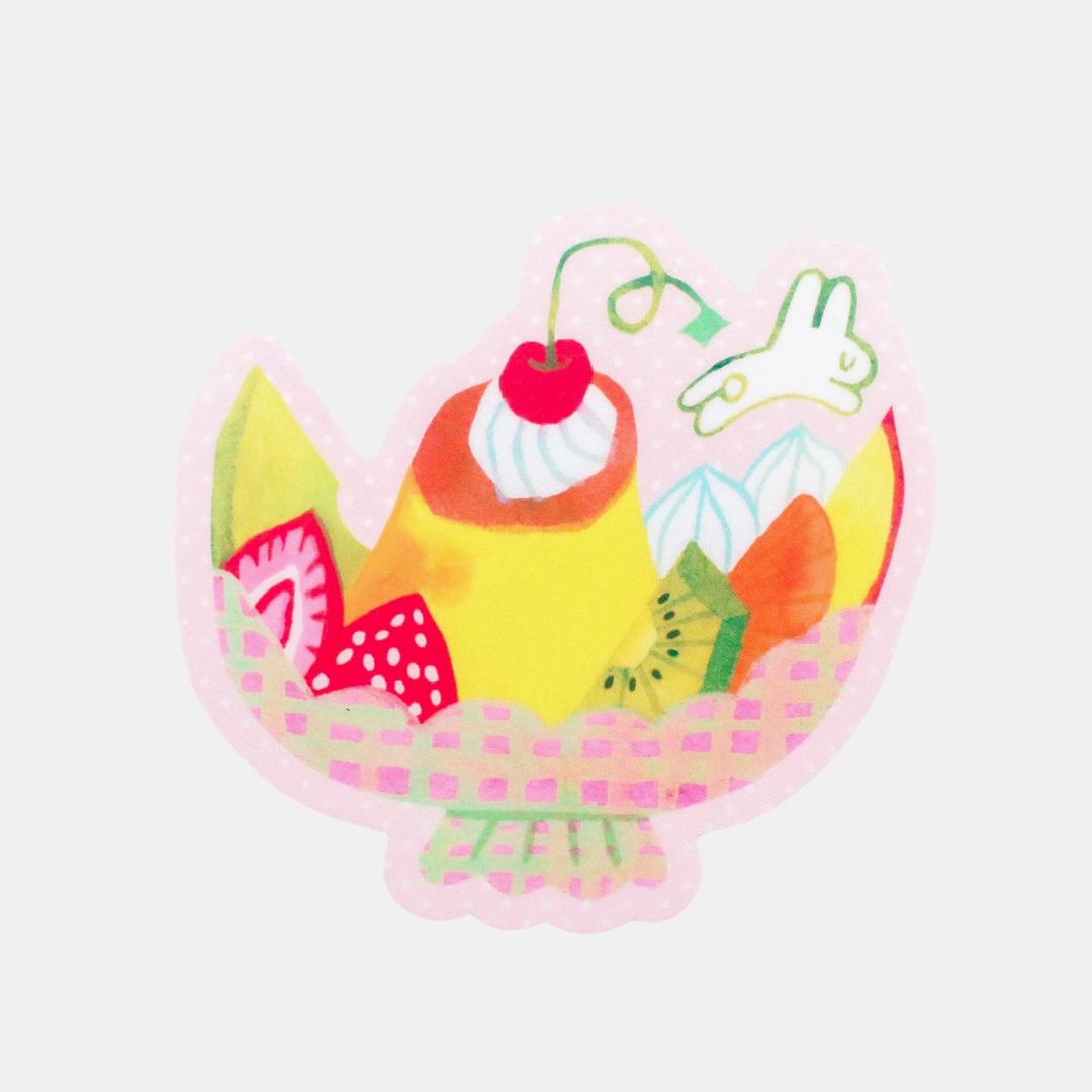 Pudding A La Mode Sticker