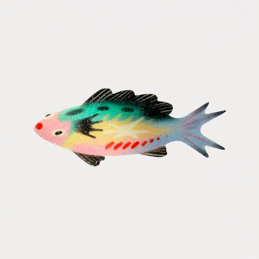 Bubbly Fish Sticker