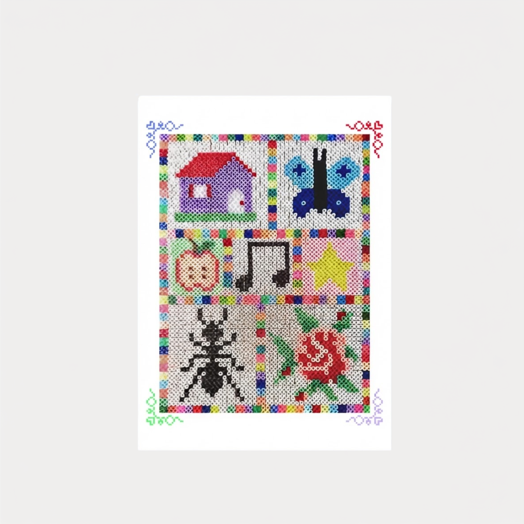 Melty Bead Postcard Print