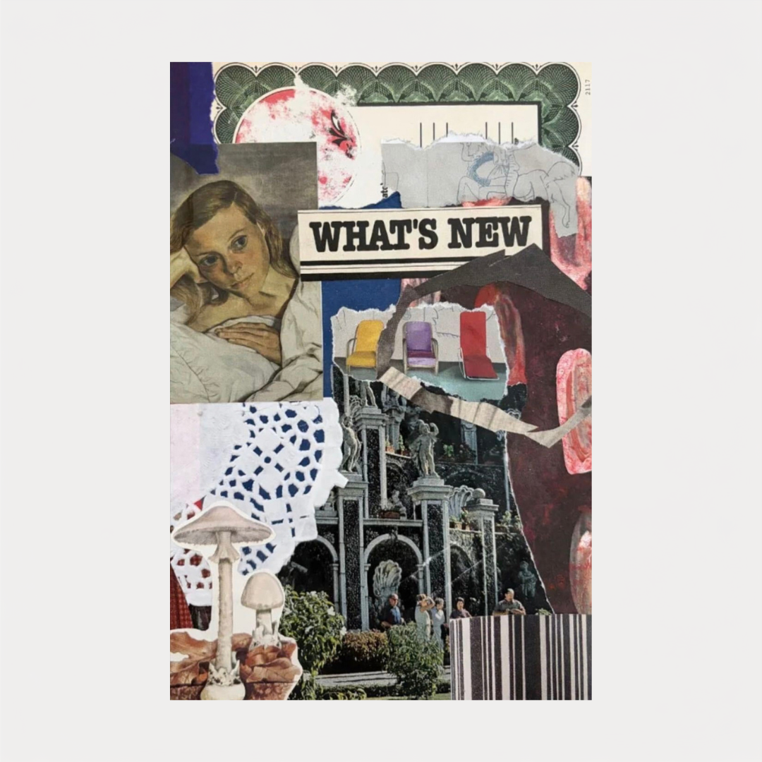 What's New Collage Print