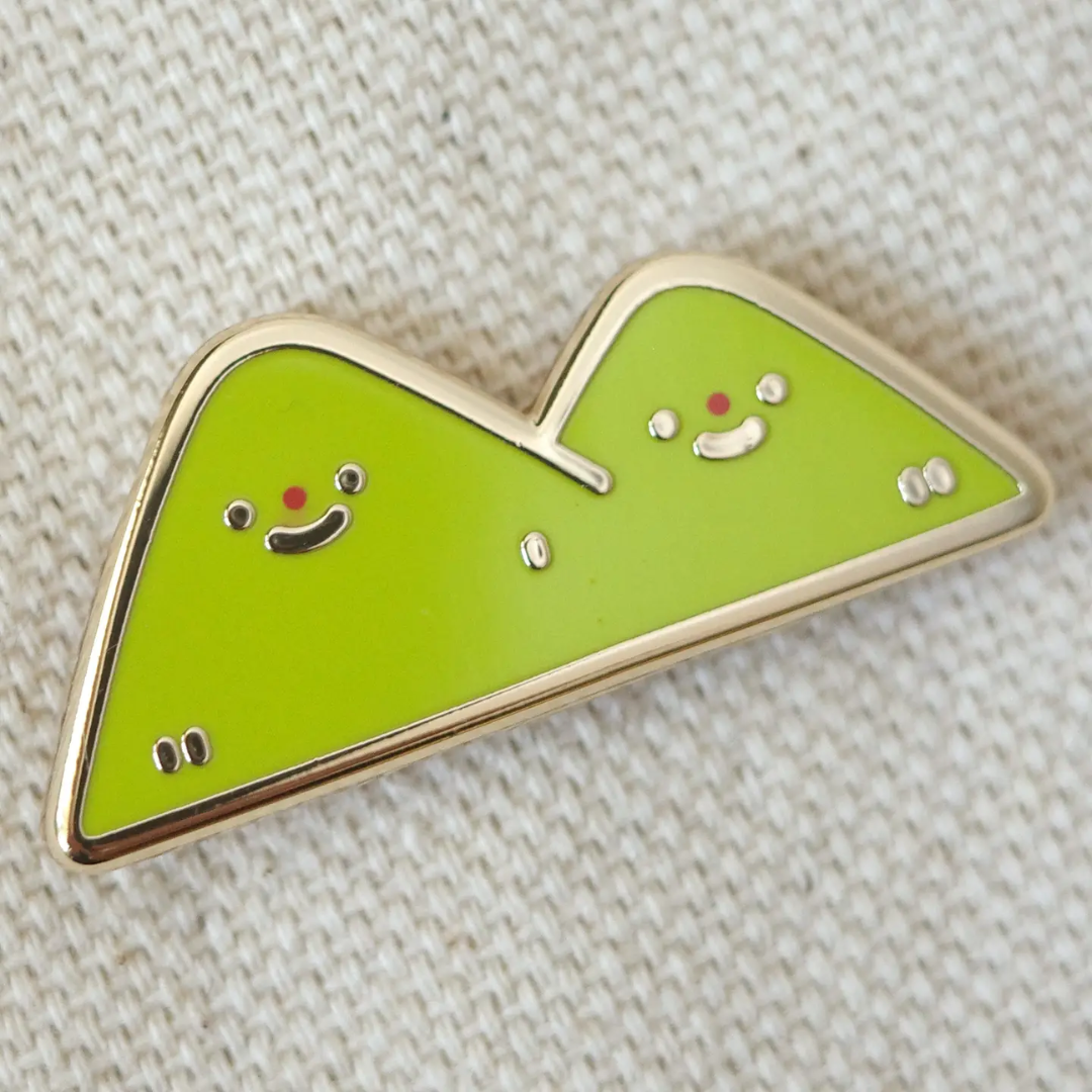 Hills Enamel Pin