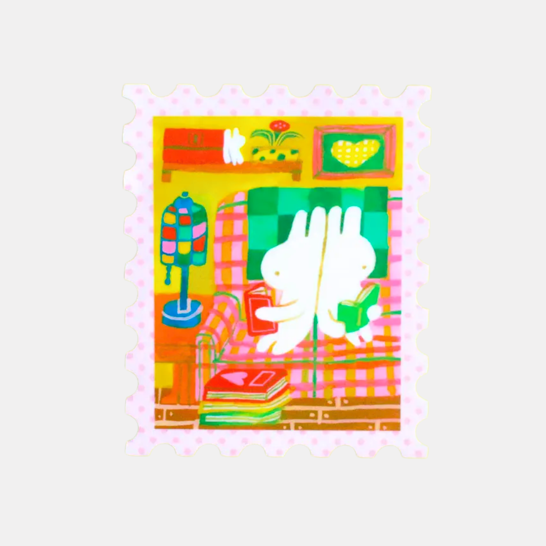 Reading With You Sticker