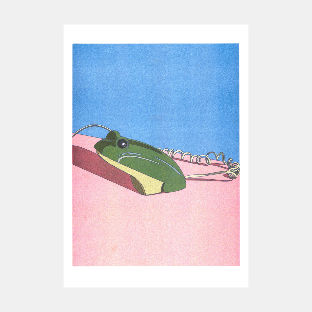 Crusader Frog Print