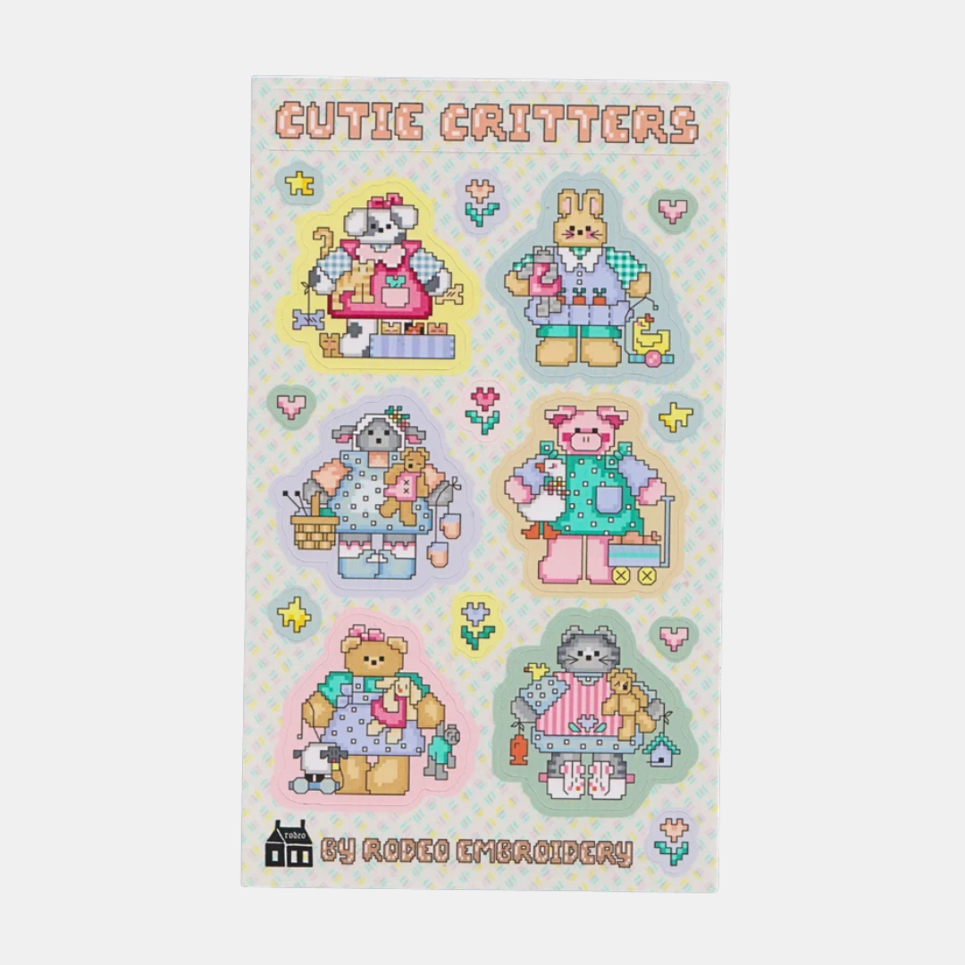 Cutie Critters Sticker Sheet