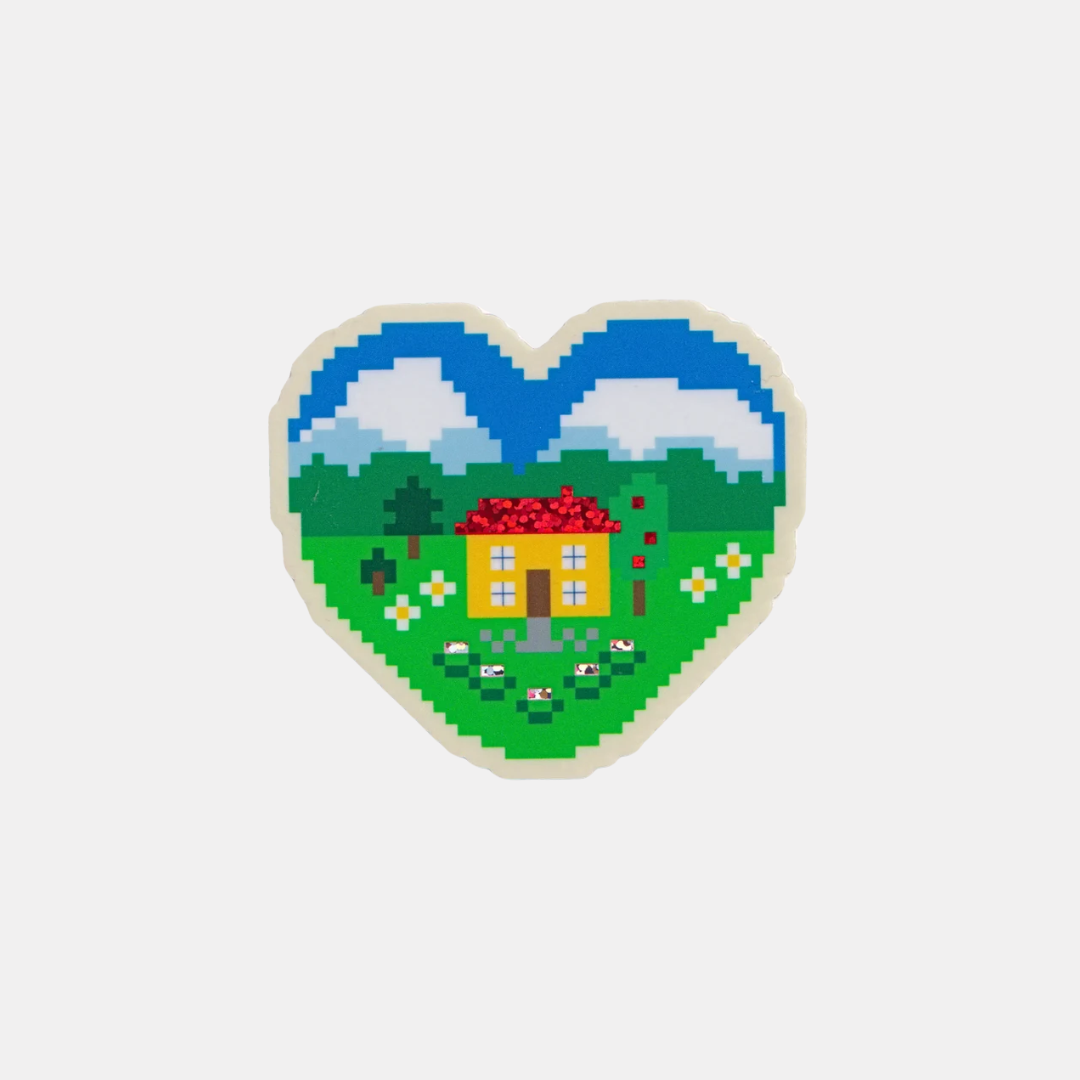 Heart Home Sticker