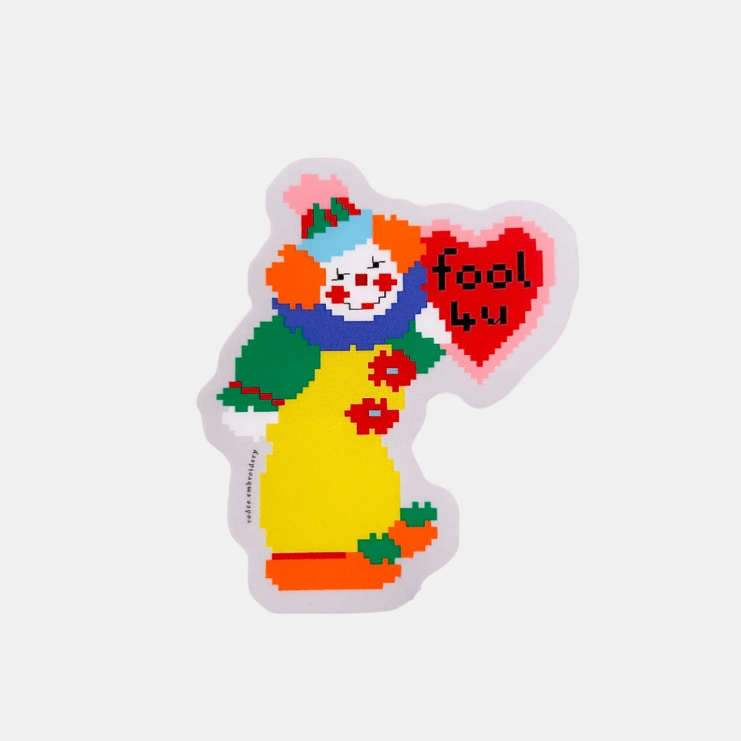 Fool 4 U Sticker