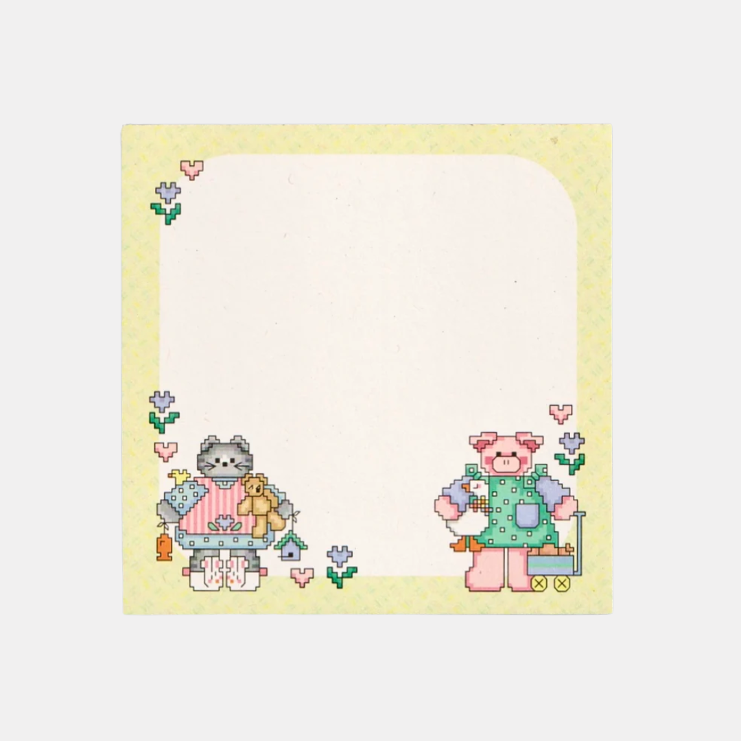 Yellow Cutie Critter Notepad