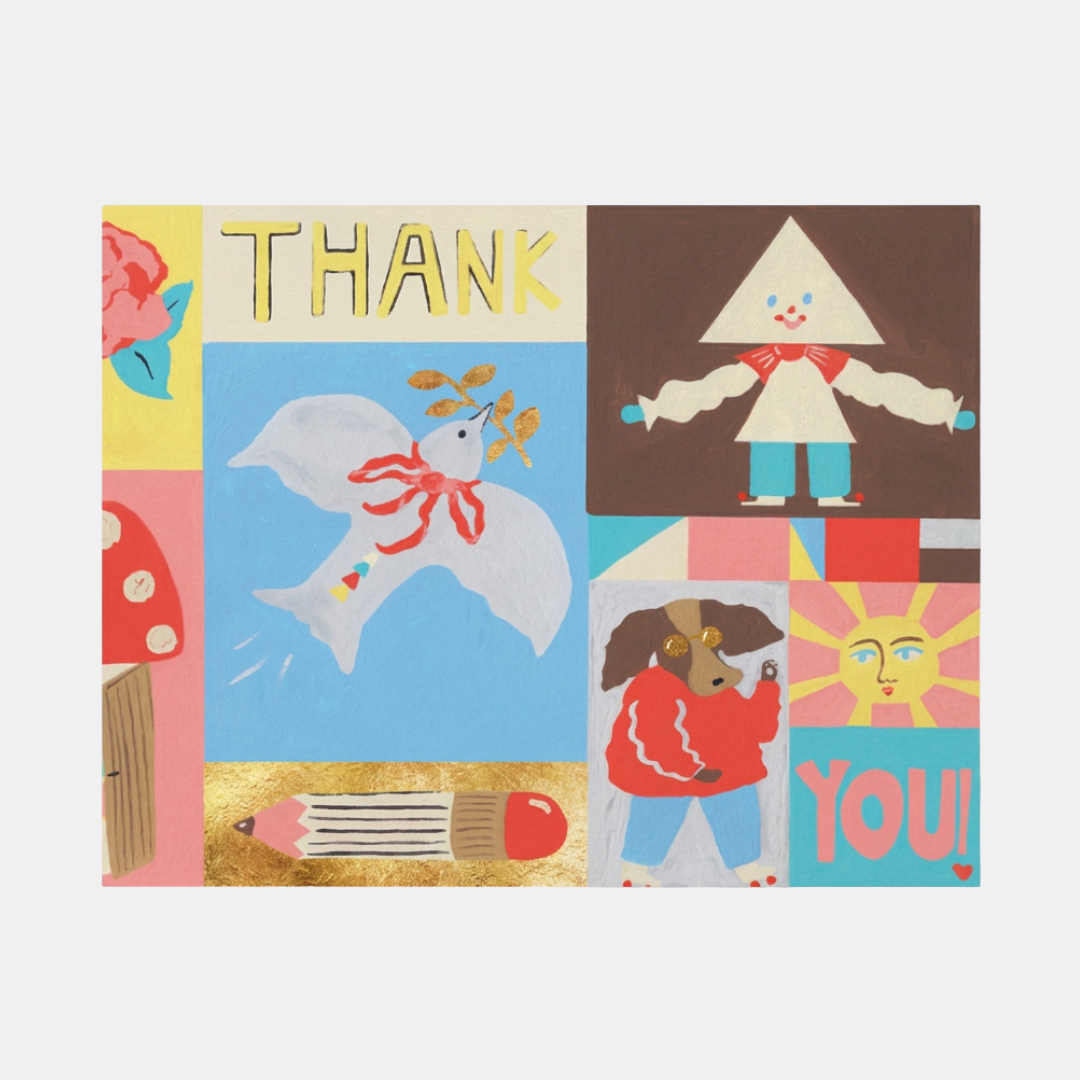 Thank You Collage Card