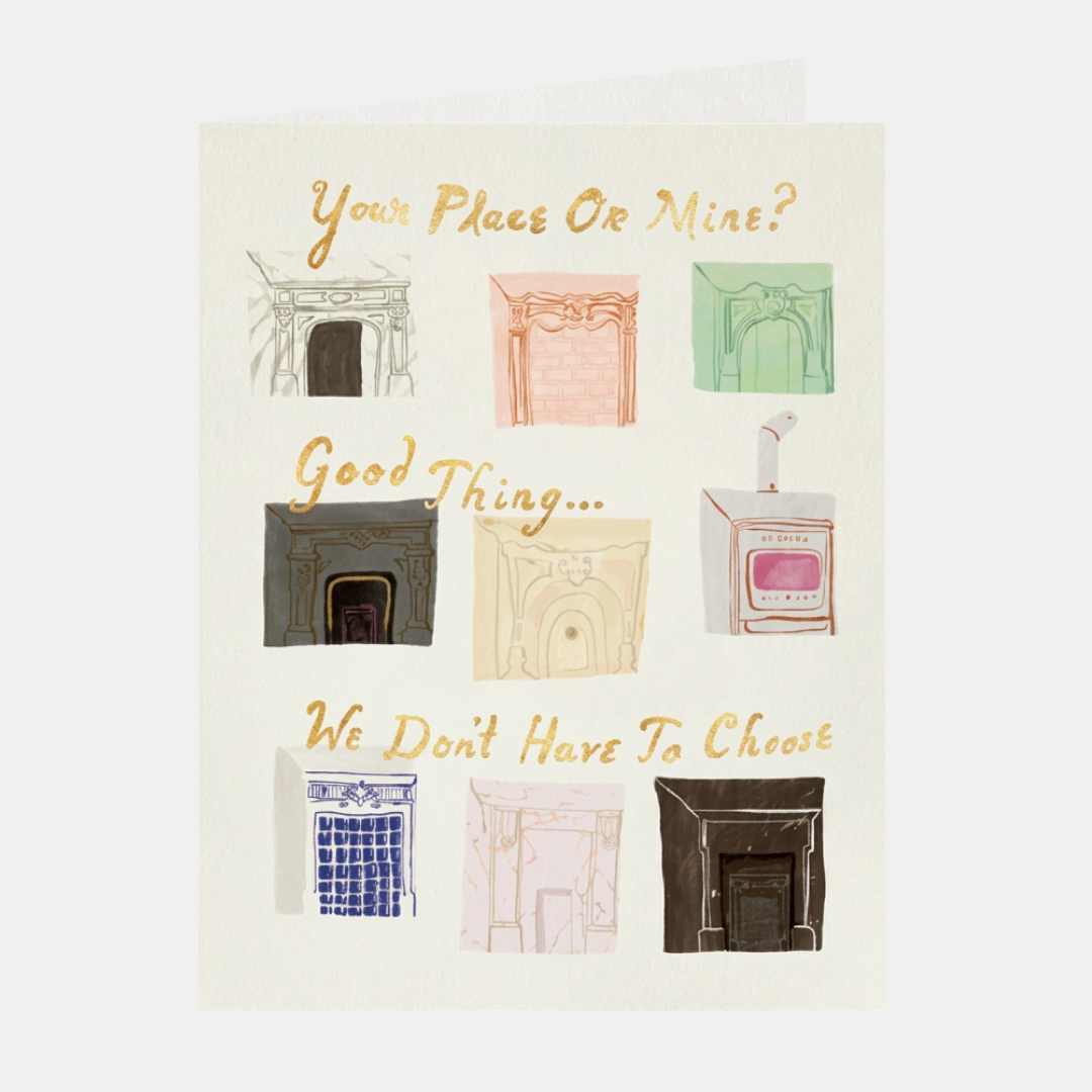 Your Place or Mine Card