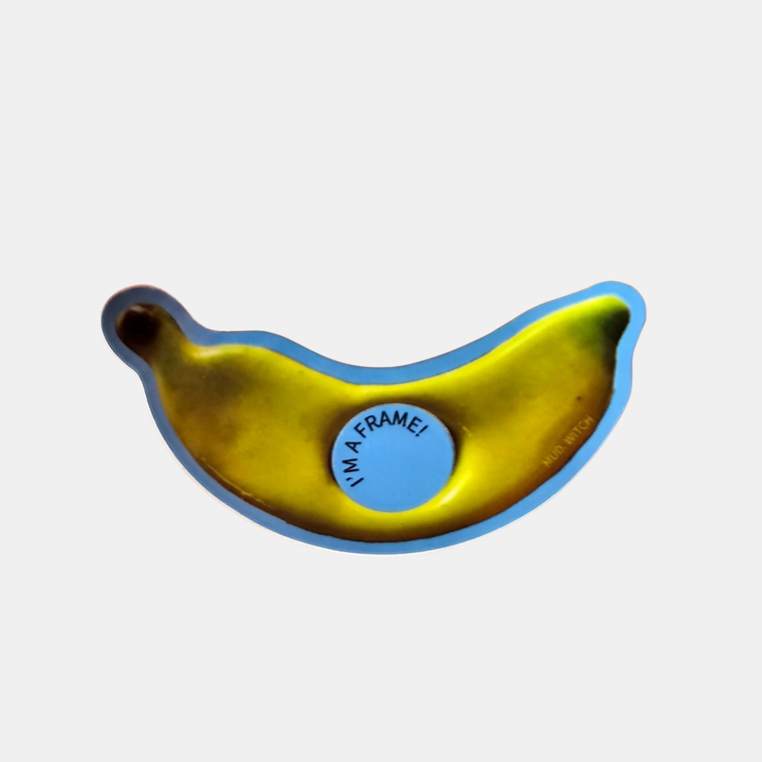 Banana Mini Frame Sticker
