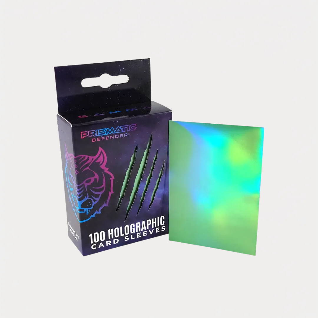 Medium Green Oracle Holographic Card Sleeve