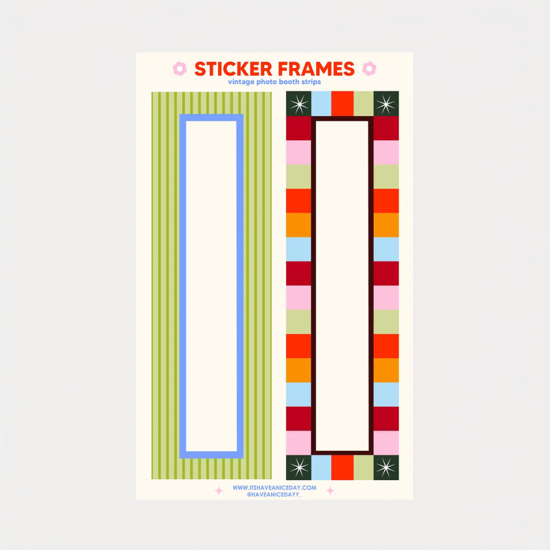 Patchwork Sticker Frame