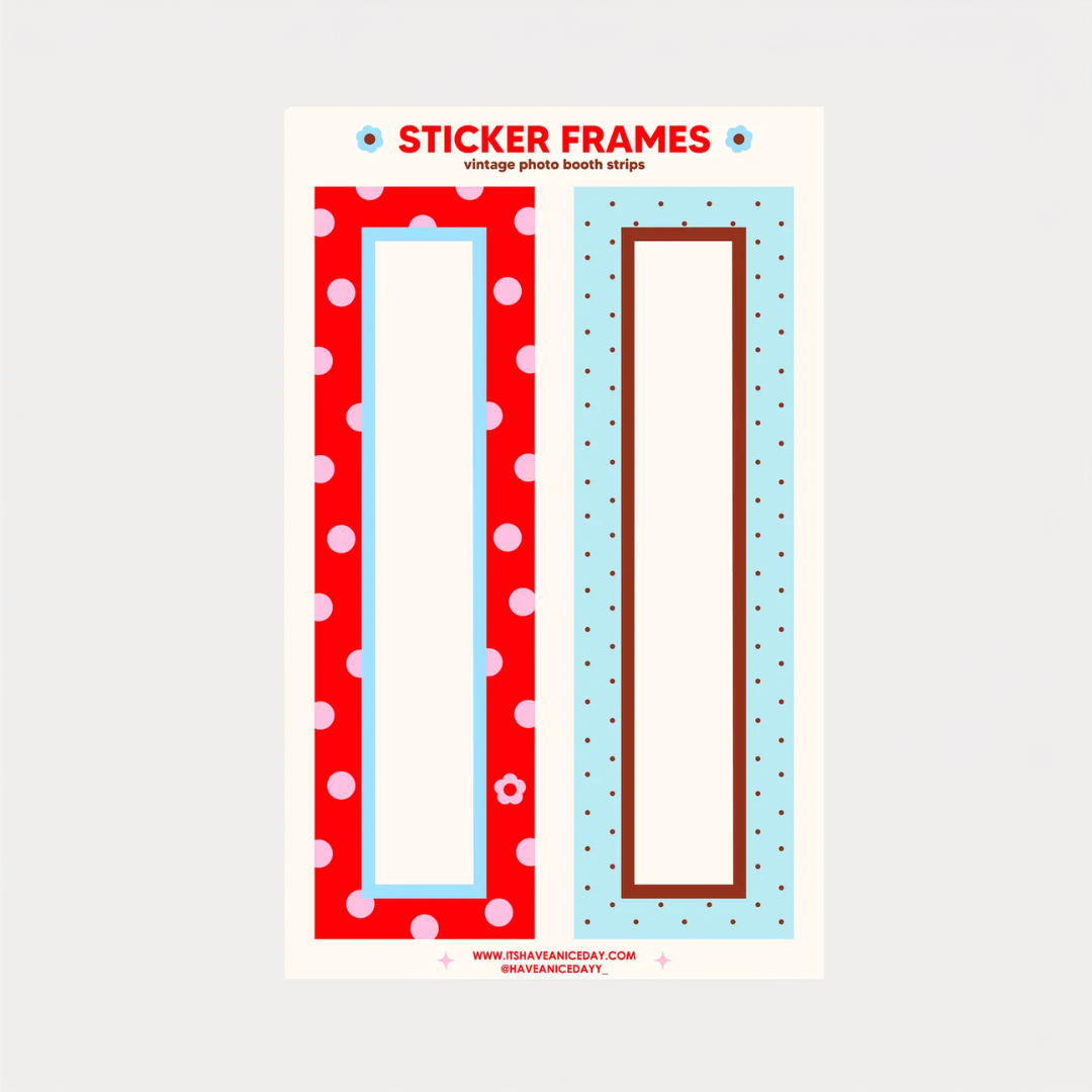 Dots Sticker Frame