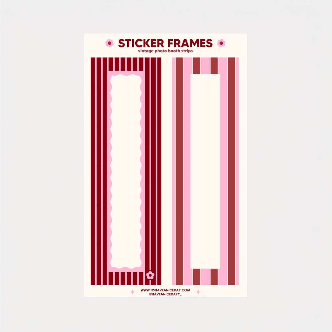Forever and Always Sticker Frame