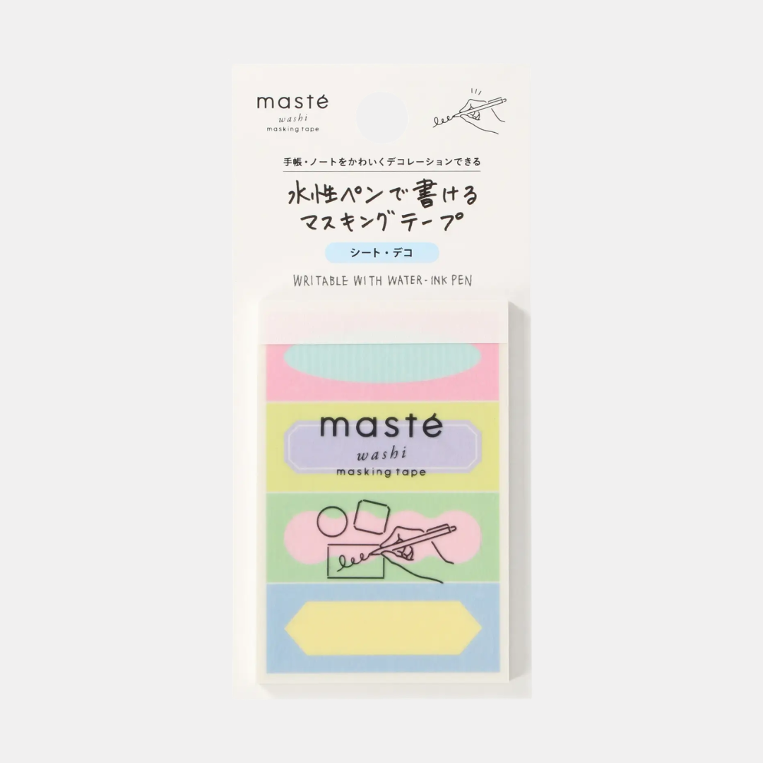 Title Frame Washi Tape Sheets