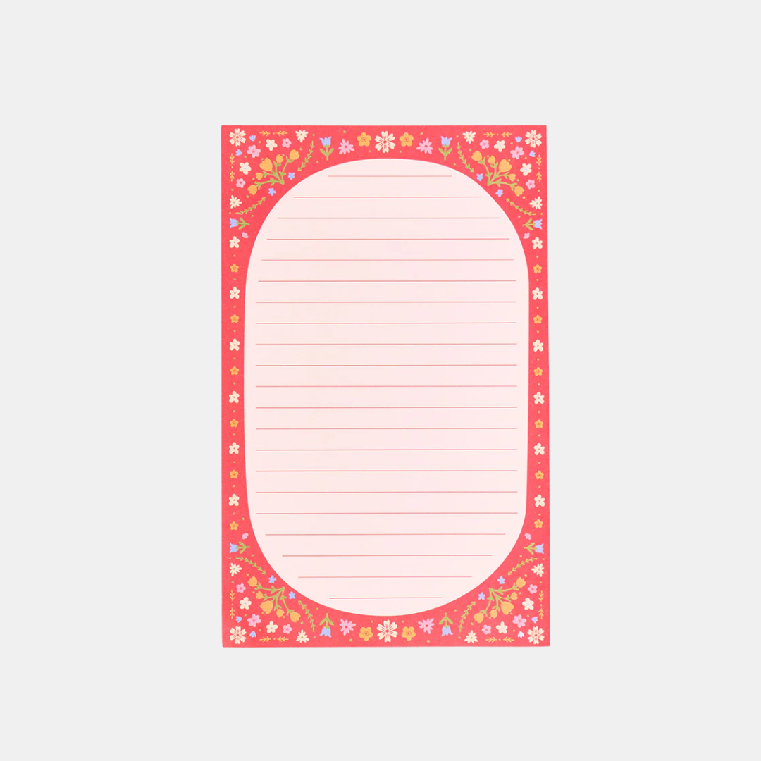 Floral Notepad