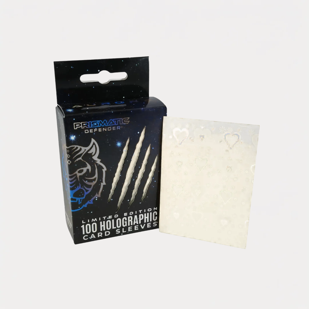 Clear Pulsar Holographic Card Sleeve