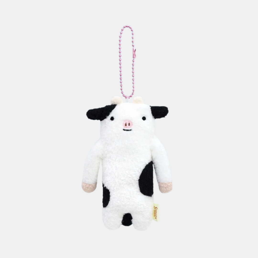 Cow Fumofumo-San Plush Keychain