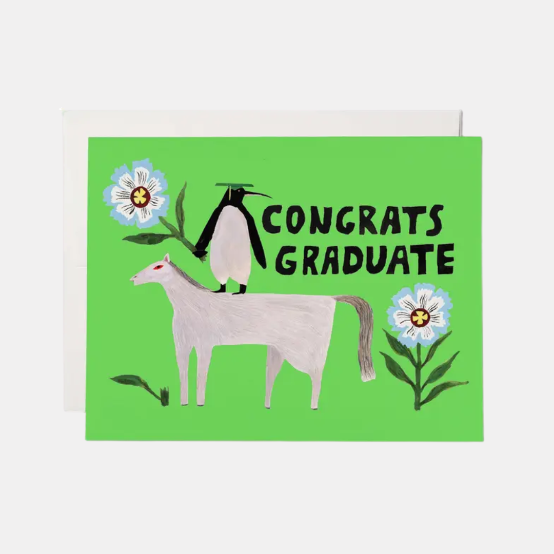 Penguin Congrats Grad Card