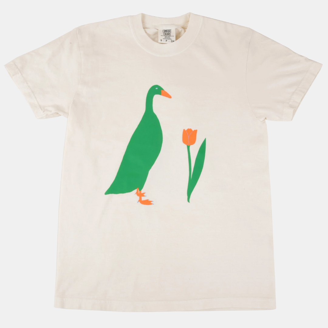 Duck and Tulip tee
