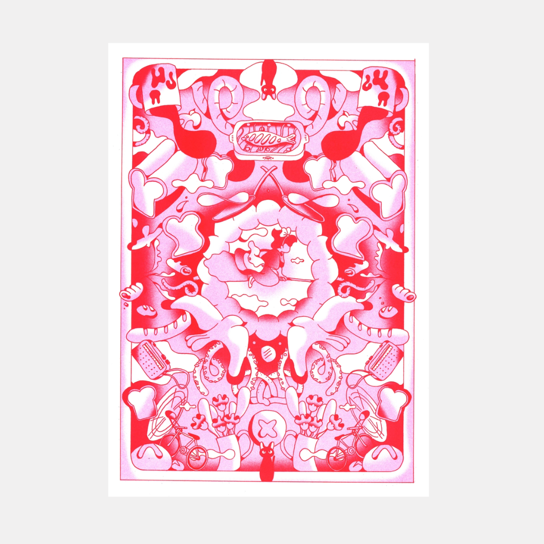 Kiki the Little Witch Print