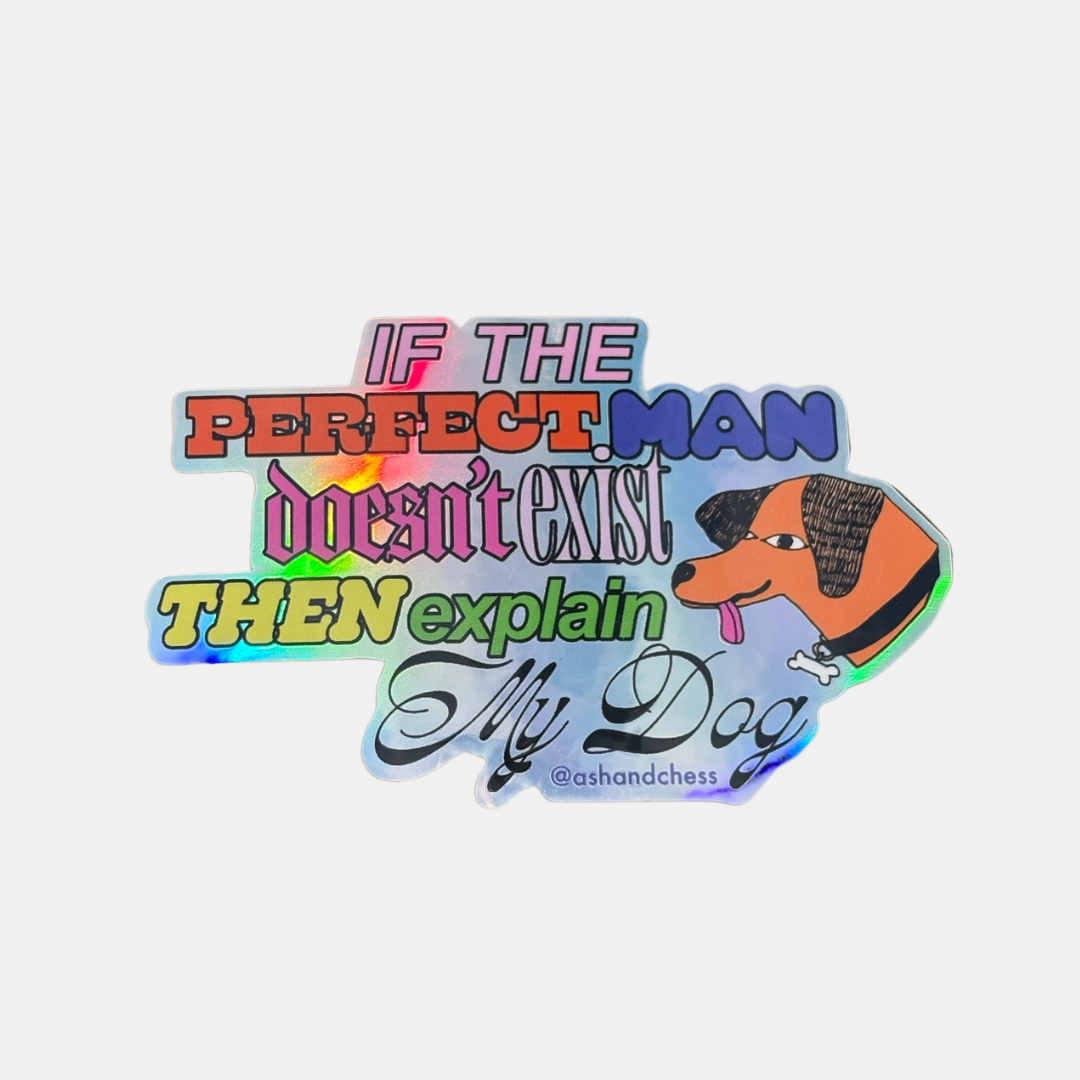 Perfect Man Sticker