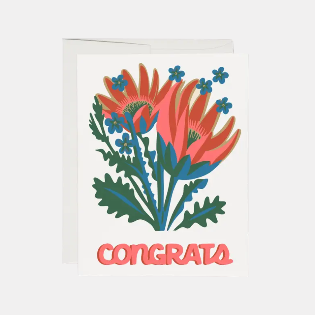 Utah Flower Congrats Card