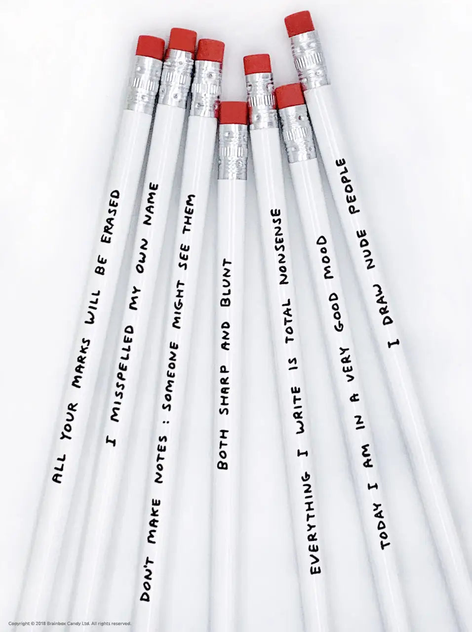 David Shrigley Pencils | Assorted