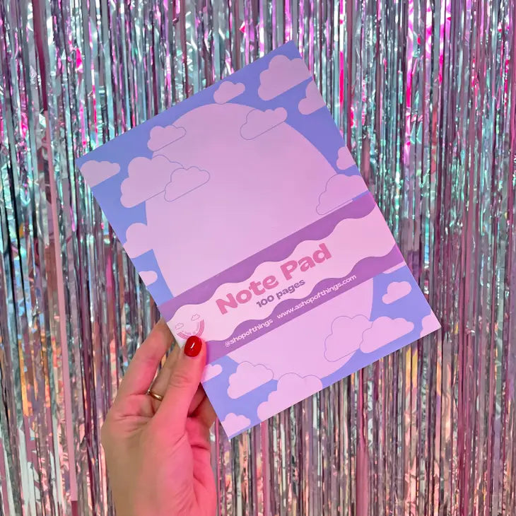 Cloudy Sky Notepad