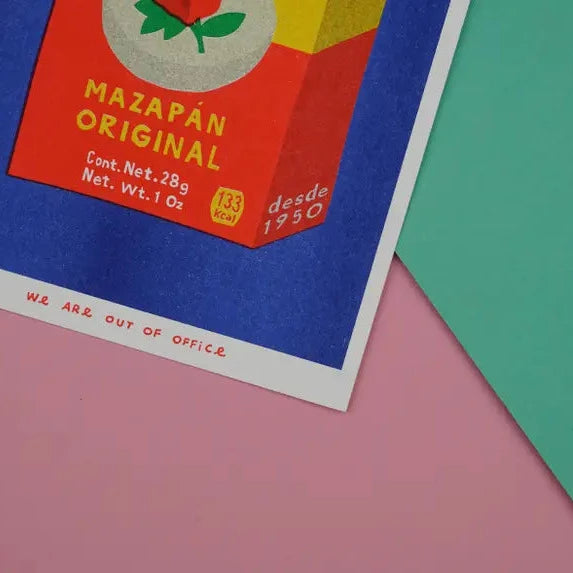 Mazapán Original Riso Print