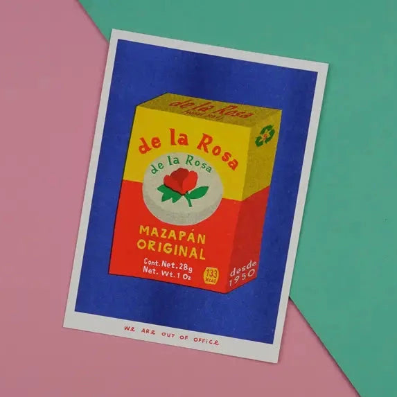 Mazapán Original Riso Print