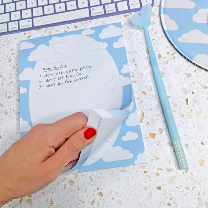 Cloudy Sky Notepad