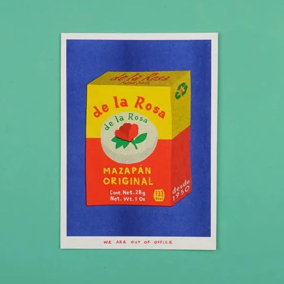 Mazapán Original Riso Print