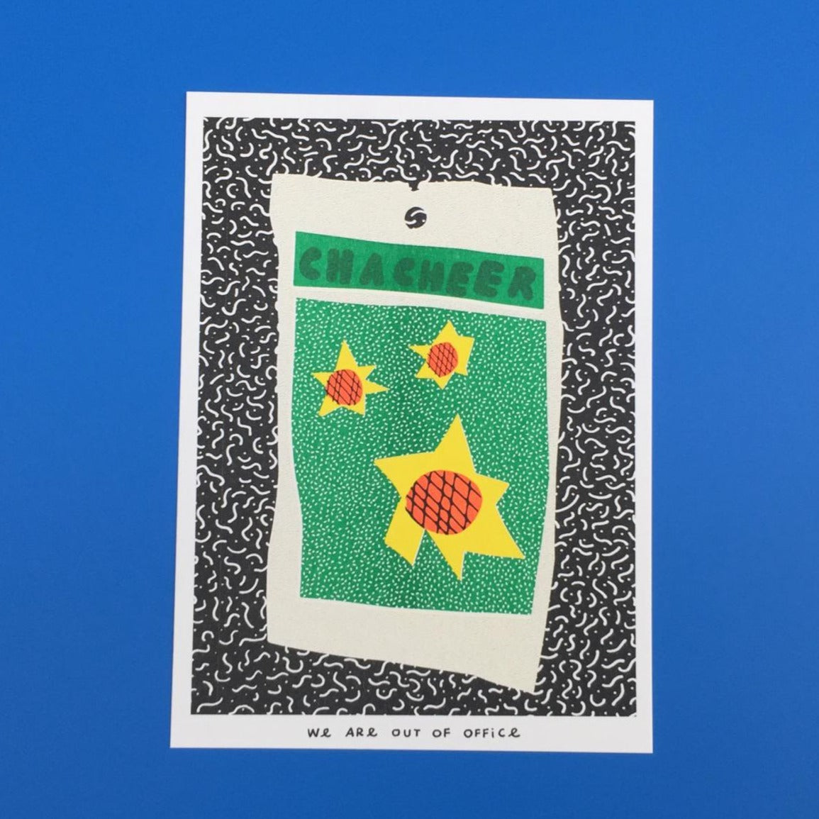 Little Bag of Sunflower Seeds Riso Print